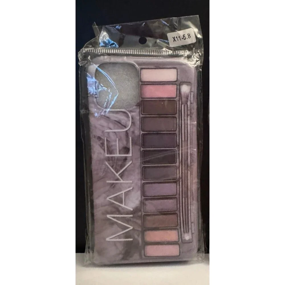 Gray Marble Makeup Palette Phone Case for iPhone 11 Pro 5.8